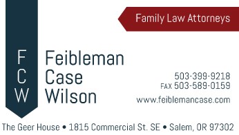 Feibleman Case Wilson business card
