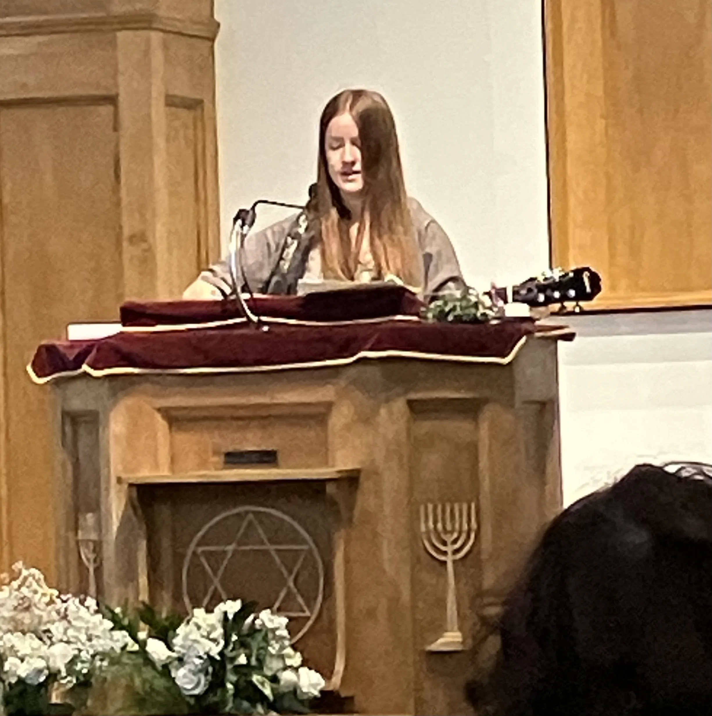 Rabbi Eli on mountaintop