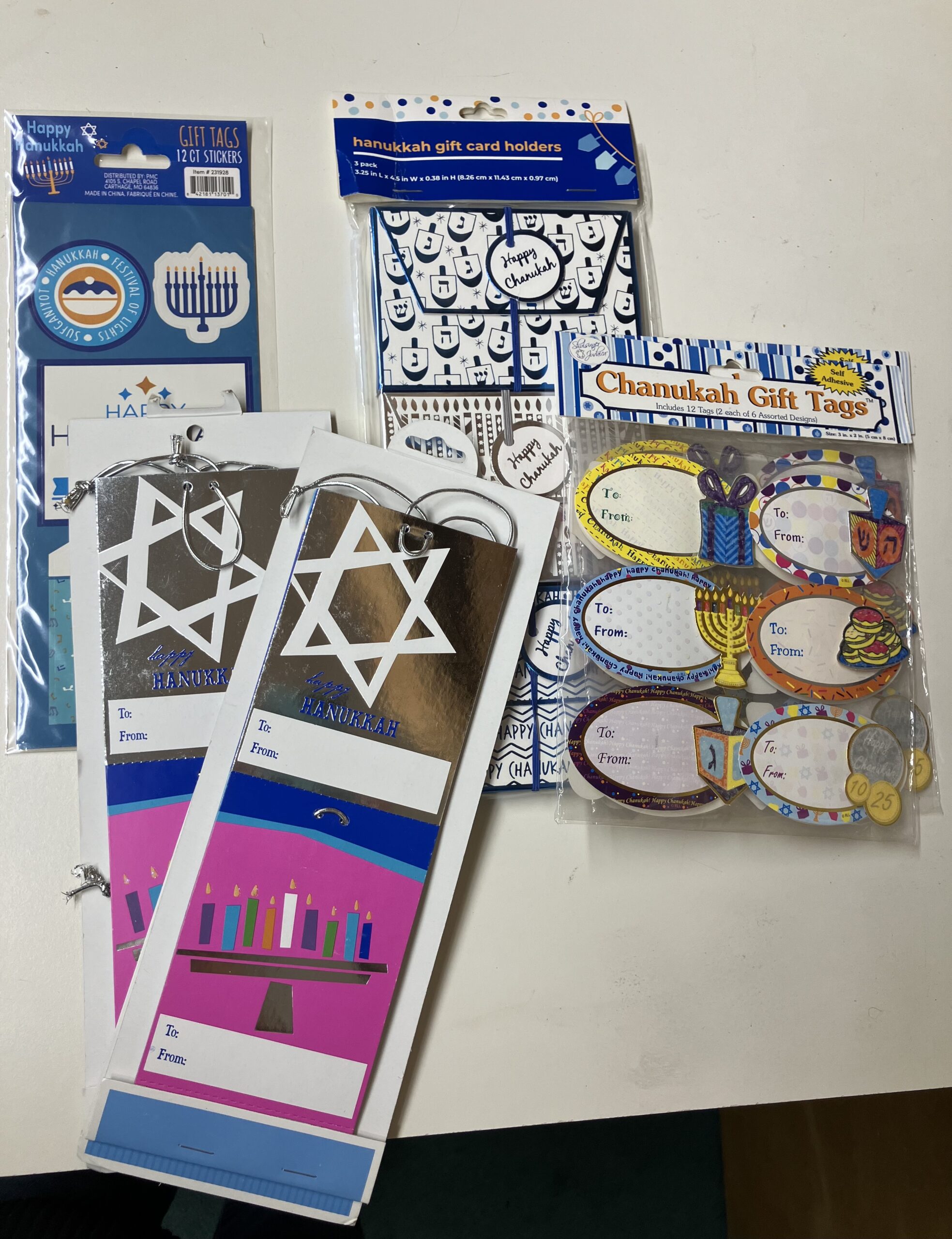 Chanukah Gift Tags