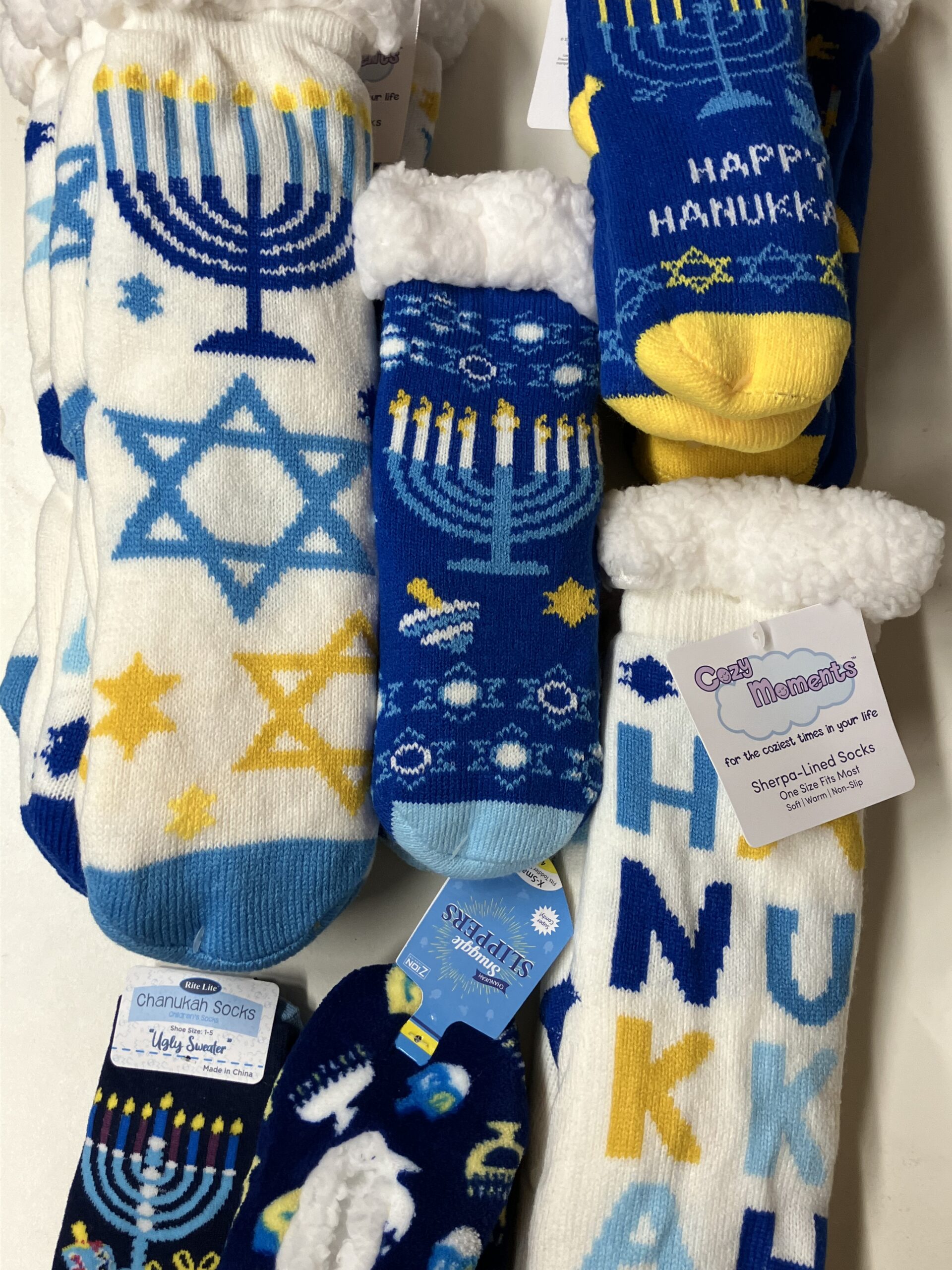 Chanukah socks