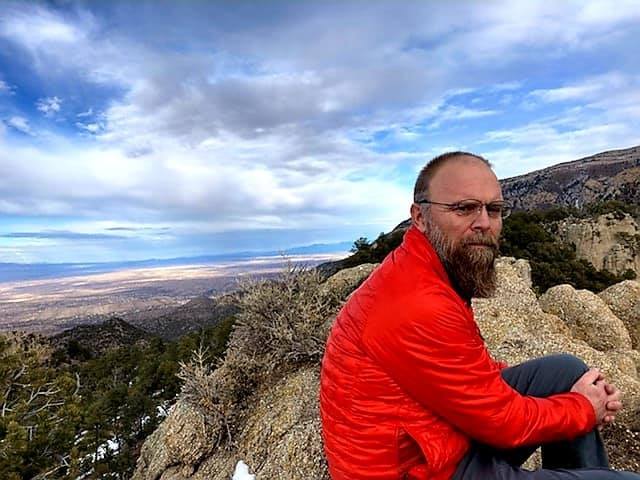 Rabbi Eli on mountaintop